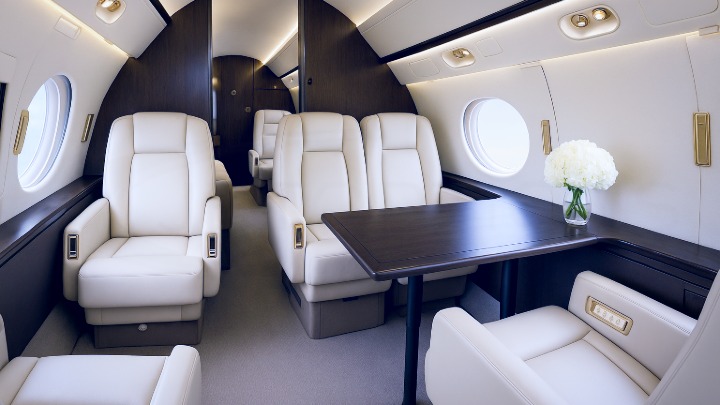 Gulfstream G500 Jet Interior